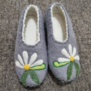 Handmade Wool Felt Slippers