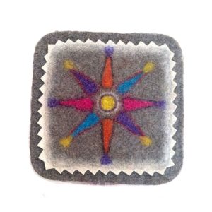 Handmade Wool Felt Seat